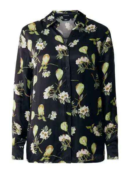 MEXX Blúzka  hrdzavohnedá / svetlozelená / čierna / biela