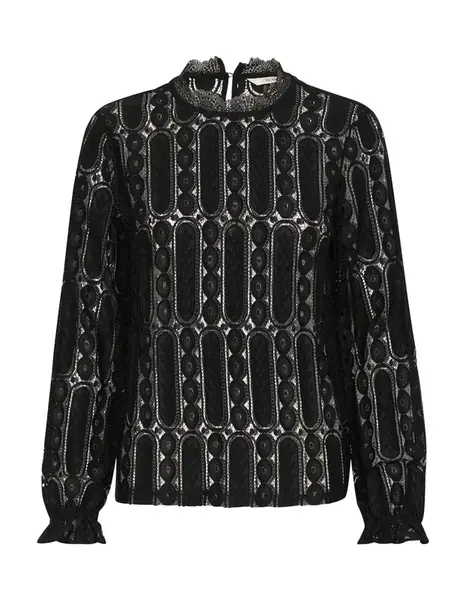 Cream Blúzka 'Tully'  čierna