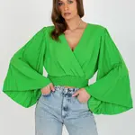 Blouse-DHJ-BZ-16503.30X-light green