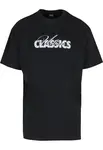 Urban Classics Tričko 'Cursive Bold'  čierna / biela