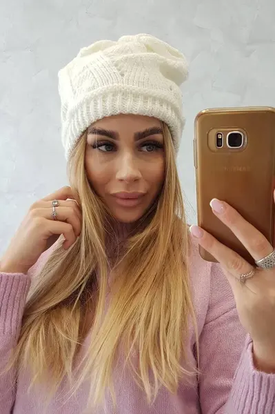 Dámská kšiltovka Adria K296 ecru