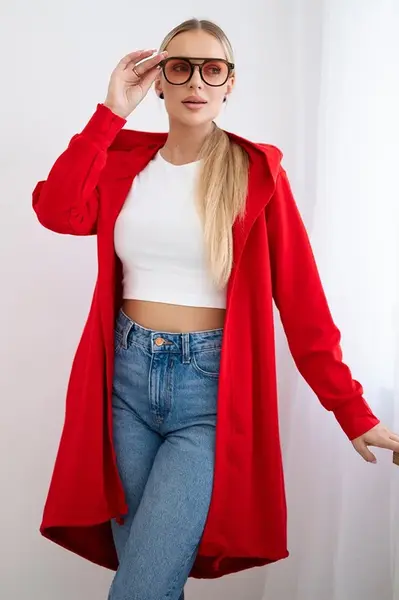 Kesi Sukně s potiskem v červené barvě