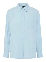 PIECES Blúzka 'PCPia'  svetlomodrá