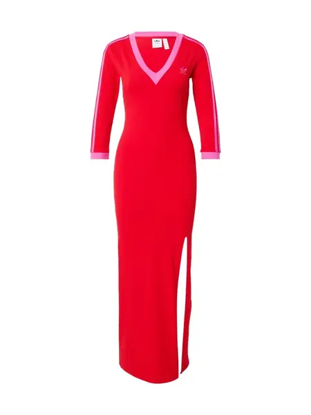 ADIDAS ORIGINALS Šaty 'Adicolor Classics'  ružová / červená