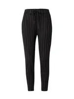 VERO MODA Plisované nohavice 'VMEVA'  čierna / biela