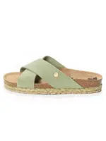 Bayton Šľapky 'Burgos'  svetlohnedá / svetlozelená