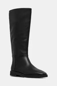 Calvin Klein  Kožené kozačky  FORMAL UTK BOOT LTH