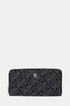 Peněženka Tommy Hilfiger dámská, černá barva, AW0AW17956
