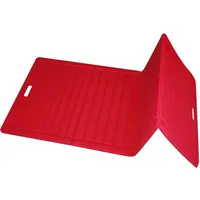 SVELTUS FOLDING MAT Skladacia karimatka, červená, veľkosť