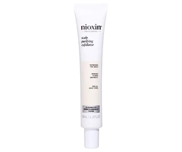 Exfoliační peeling na pokožku hlavy Nioxin Scalp Purifying Exfoliator - 50 ml (99350179972) + dárek zdarma