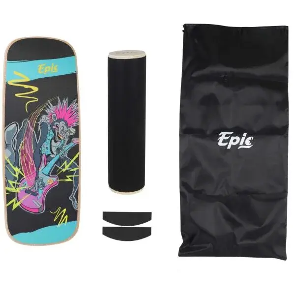 EPICSTAR PUNK MONKEY Balanční deska, černá, velikost