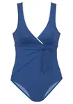 VIVANCE Jednodielne plavky  modrá