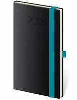 Diář 2026 týdenní kapesní Praga - černá