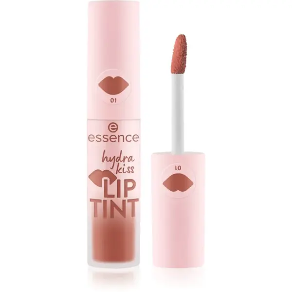 essence Hydra Kiss barva na rty odstín 01 Blushing Nude 4 ml