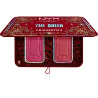 NYX Professional Makeup Bridgerton Royal Blush paleta tvářenek odstín 03 The Queen 2x5 g