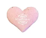 Schminka Šumivé máslové srdíčko do koupele Růže 45 g