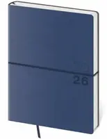 Diář 2026 týdenní B6 Flexio - tmavě modrá