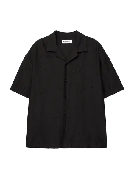 Pull&Bear Košeľa  čierna