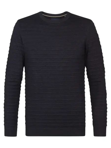 Petrol Industries Sveter 'Thornewood'  čierna