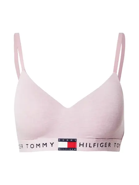 Tommy Hilfiger Underwear Podprsenka 'Heritage'  námornícka modrá / svetloružová / červená / biela