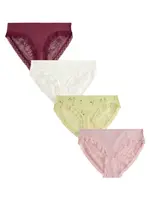 Next Nohavičky  zelená / ružová / červená / biela