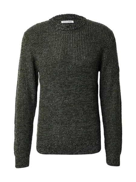 JACK & JONES Sveter 'JJLINK'  tmavozelená
