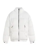 Bershka Zimná bunda  biela