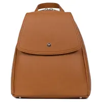 Elegantný dámsky batoh Hexagon Maltes - koňak
