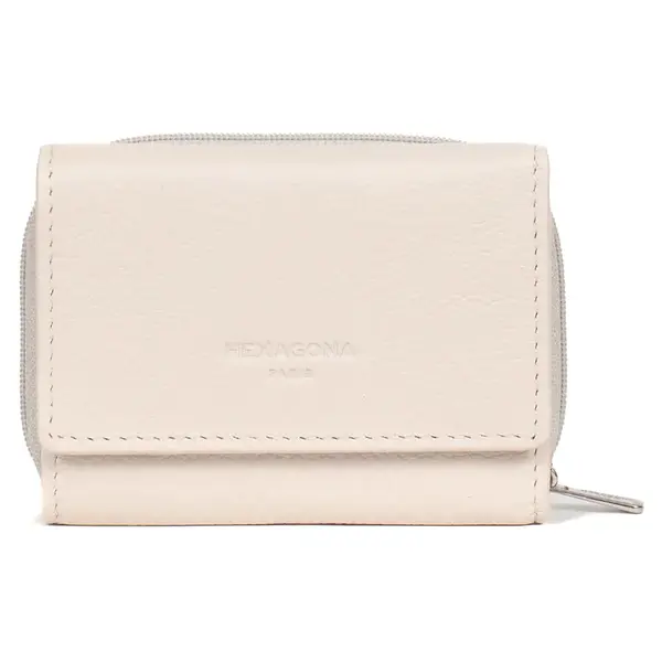 Dámská kožená peněženka Hexagona Enett - krémová