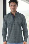 G711 DEWBERRY MEN'S SHIRT-KHAKI-1