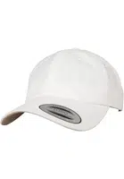 Peached Cotton Twill Dad Cap bílá