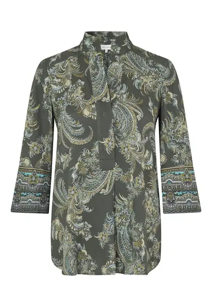 Dea Kudibal Blúzka 'Kamidea Ev'  zelená / zmiešané farby