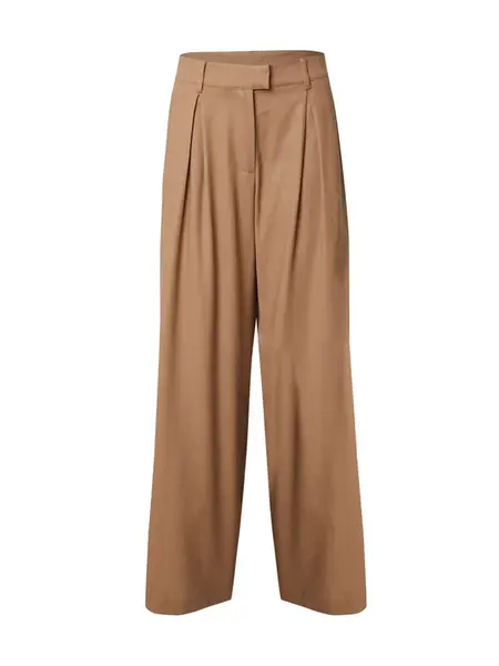 De Roos Plisované nohavice  brokátová