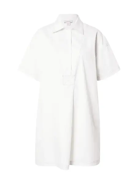 Calvin Klein Jeans Košeľové šaty  biela