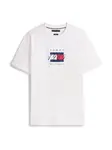 TOMMY HILFIGER Tričko  námornícka modrá / červená / biela