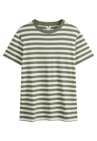 MELA Tričko 'AVAN'  zelená / biela