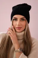 marka niezdefiniowana Fleecová čepice Anna K238 černá