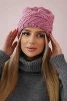 Women's cap Dagmara K332 dark pink