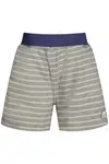 K-WAY SHORT PANTS CHILDREN GREY