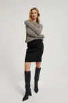 Marisse Women's Skirt Z-Sc-4508 Black