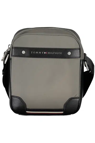 TOMMY HILFIGER MAN GREEN SHOULDER BAG