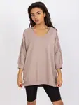 Blouse-RV-BZ-7557.01-dark beige