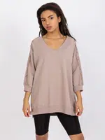 Blouse-RV-BZ-7557.01-dark beige