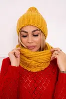 Women's set with strong ribs P100 yellow