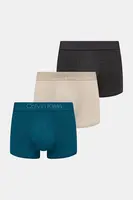 Boxerky Calvin Klein Underwear 3-pack pánské, modrá barva, LV00NB4192