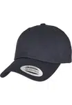 Low-profile darknavy organic cotton beanie