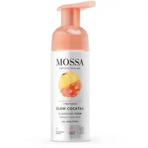 Mossa Glow Coctail čisticí pěna na obličej 150 ml