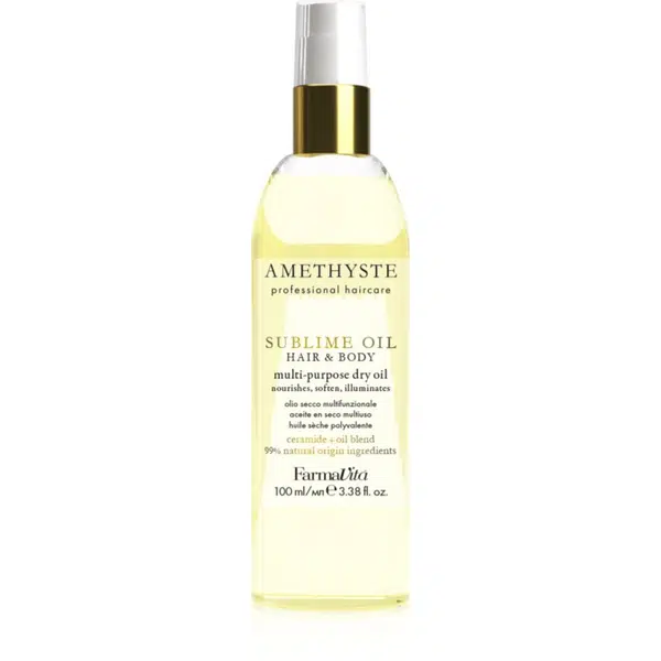 FarmaVita Amethyste Sublime Oil multifunkční suchý olej na tělo a vlasy 100 ml