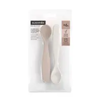 Suavinex Wonderland Lžičky 6m+ 2 ks růžová a bílá