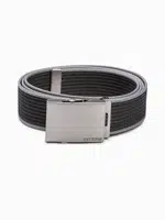Ombre Men's two-tone parchment belt